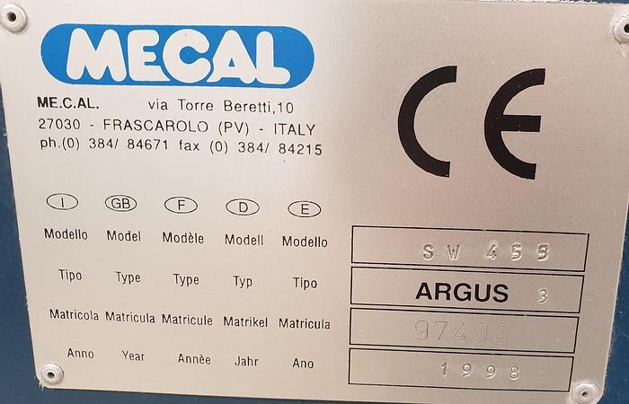Gebraucht Doppelgehrungssäge Mecal Argus SW 453