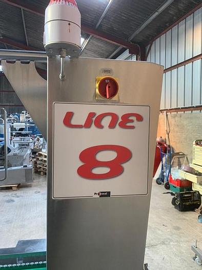 Used PROSEAL OC CONVEYOR/ TWIN CONVEYOR SYSTEM WITH FILLER CONTROL SYSTEM