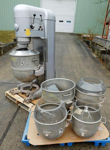 Used Mixer, Hobart, 140 Quart, Mdl V-140, S/st, Aluminum #D743568