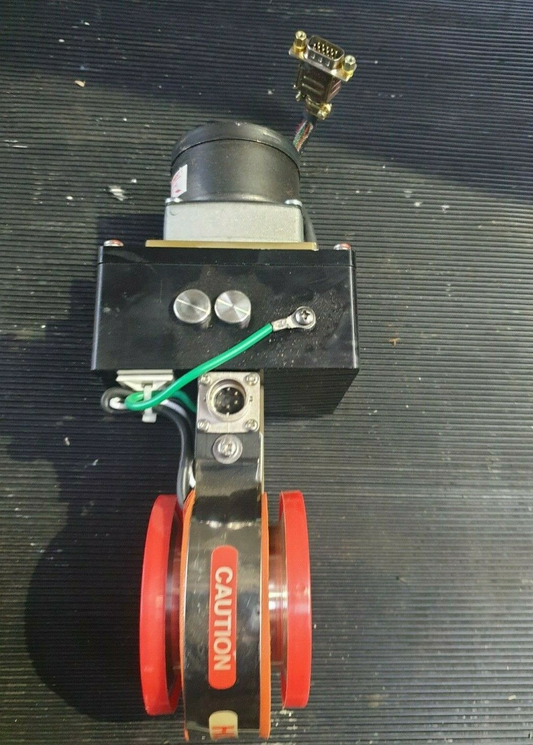 Used MKS INSTRUMENTS 253B-26373 Exhaust Throttle Valve with Heater Jacket (rbd2.1b1)