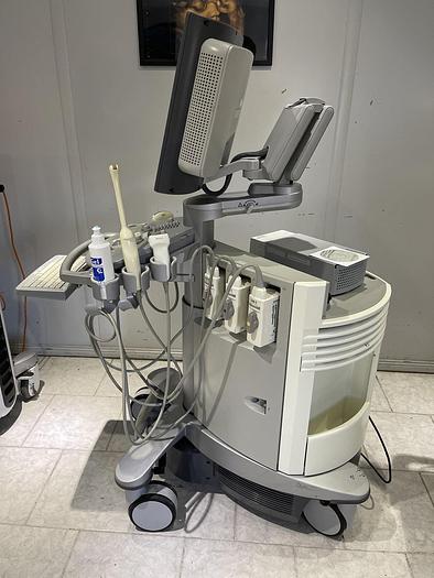 Gebraucht Siemens Acuson Antares Ultrschallsystem mit 3x Sonden, Mitsubishi P93D Drucker, DVD Recorder