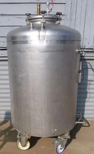Used Tank, 92 Gallon, S/st, 28" X 30", Jkt, DT/DB, F #S743589