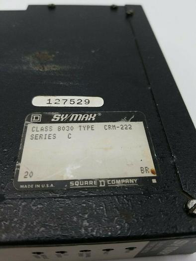 Used SQUARE D SY/MAX 8030 CRM-222 Series C