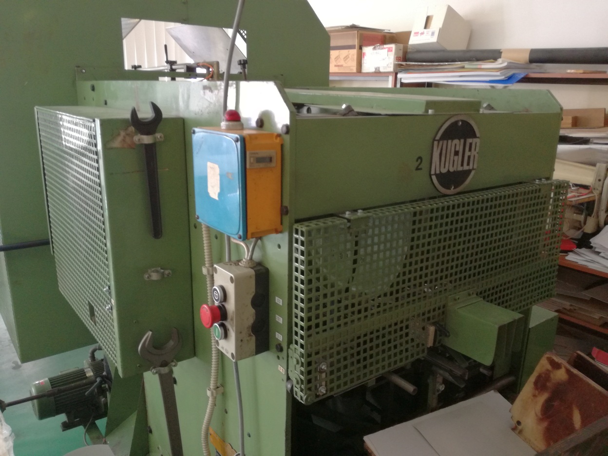 Used Renz 3412 R fully automatic highperformance die cutter 1999