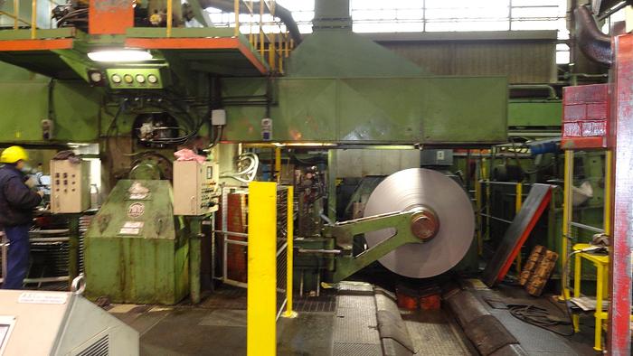 Used 420mm (16.5") MINO 4-Hi Cold Rolling Mill: RM-447