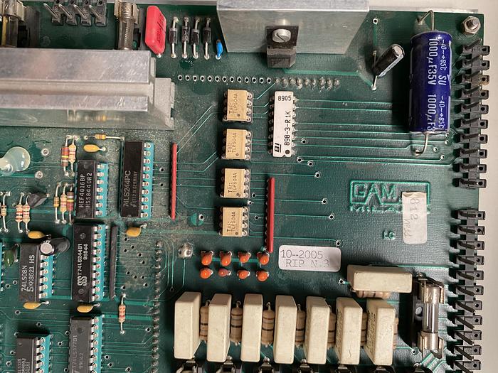 Used CMV Control Panel