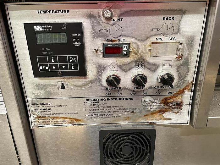 Used Middleby Marshall PS555 Electrically Heated Conveyor Oven