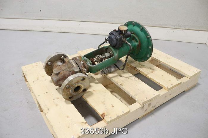 Used Fisher Ed Steam Valve, Size 30 #33659