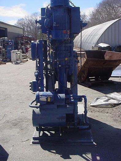 Used 15 GALLON HOCKMEYER VACUUM DISPERSER WITH SWEEP – VACUUM & JACKETED (#9433)