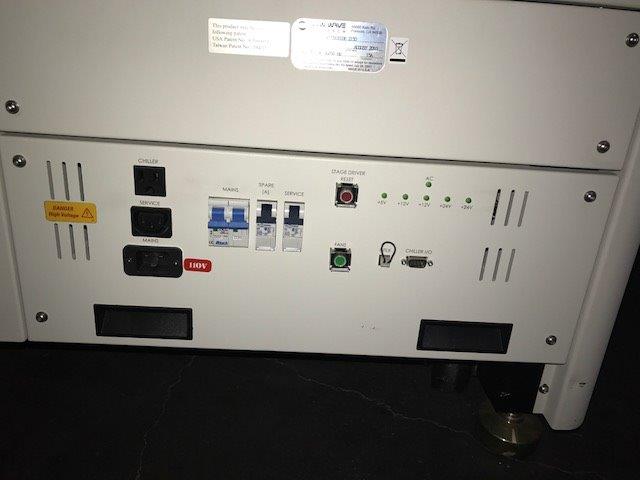 Used Newwave Research Accuscribe 2150 Laser Scribe System - Auto production model