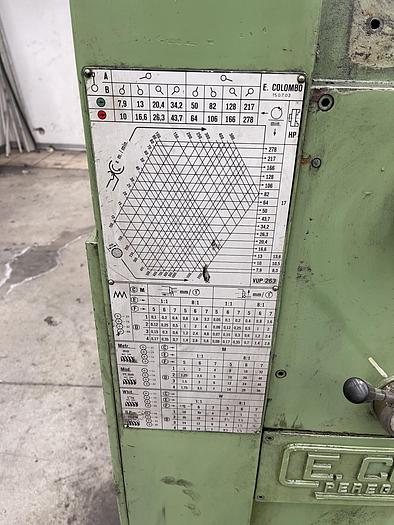 Buone Tornio Parallelo COLOMBO VUP