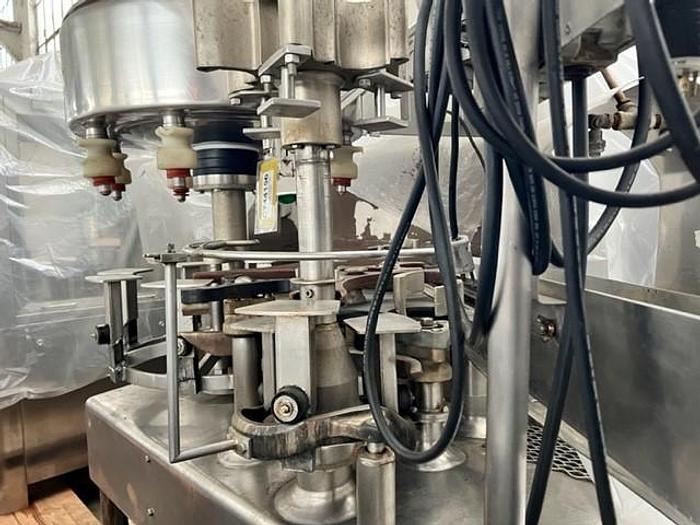 Used Filler, Bottle, 8-Head, Fogg, Rotary, Capper #C744156