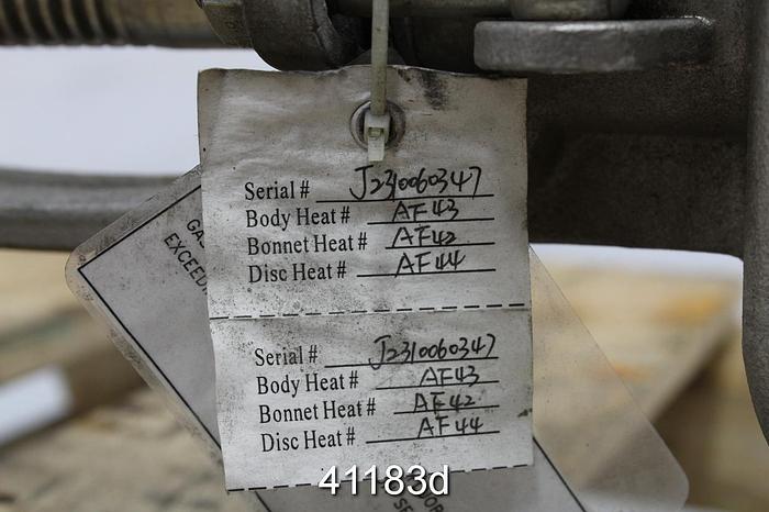 Used 6" Aloyco Globe Valve #41183