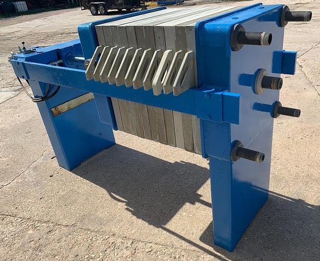 Used FP-46: Used 3 cu. ft. JWI Filter Press