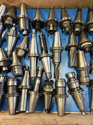 Gebraucht Werkzeuaufnahmen Set -1 Palette SK 50