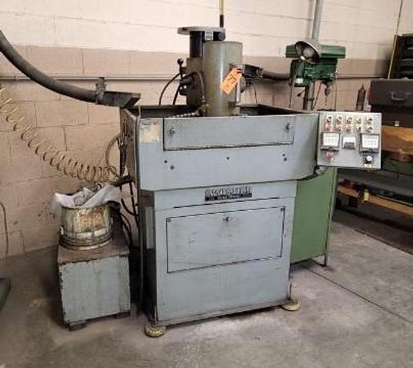 Used 16" SWISHER/UVT "E/M" AUTOMATIC VERTICALSPINDLE ROTARY SURFACE