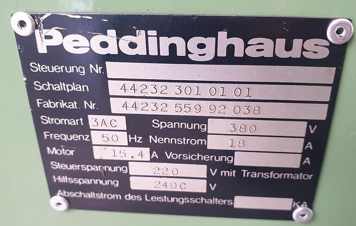 Gebraucht Profilstahlschere Peddinghaus Peddimaster 80/110