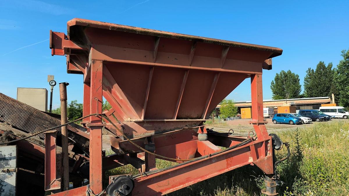 Gebraucht Gipo  S157 raupenmobile Siebanlage