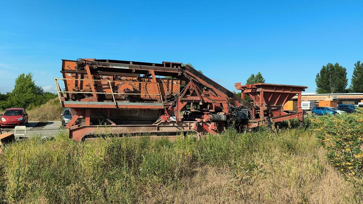 Gebraucht Gipo  S157 raupenmobile Siebanlage