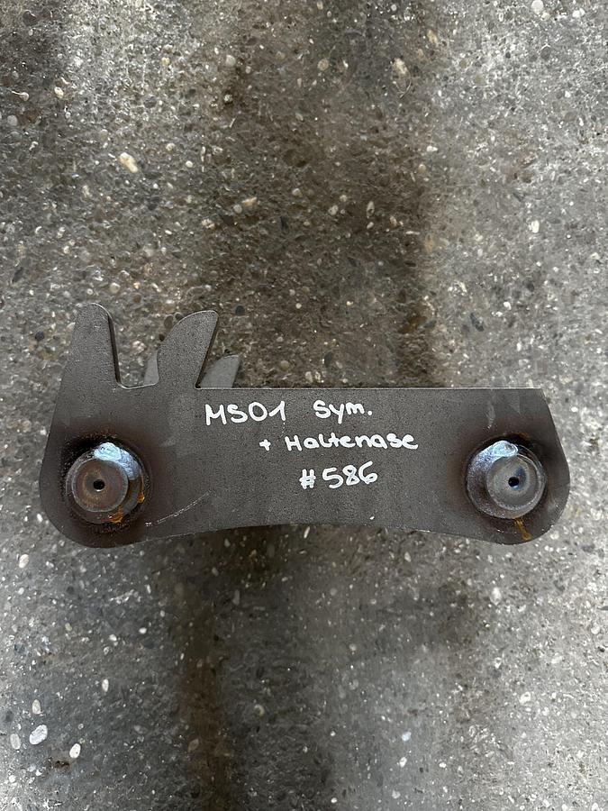 BIG Anbauplatte mit MS01 Symlock Aufnahme