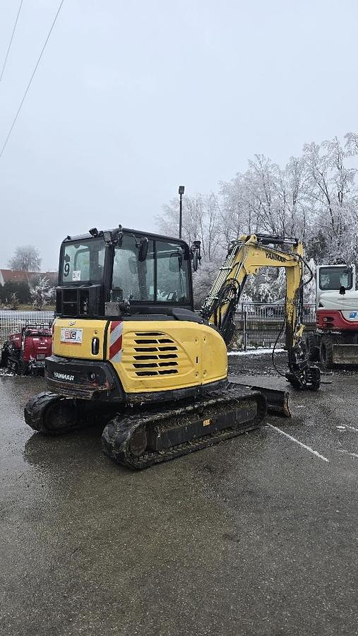 Gebraucht 2020 Yanmar SV60-A Bagger mit JAK 250 Fällgreifer