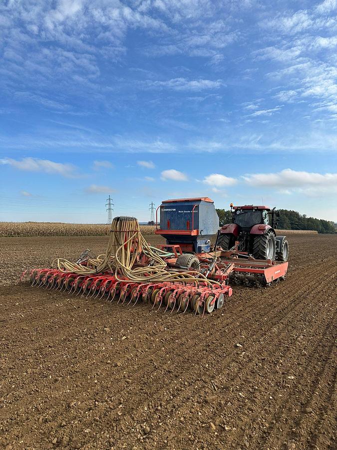 Gebraucht Gaspardo 6 m Sämaschine mit Howard-Nordsten Saatbeetkombination