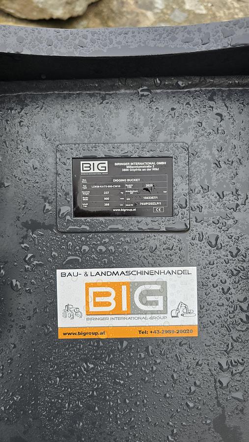 2025 BIG 90cm Tieflöffel mit CW10 Verachtert Aufnahme