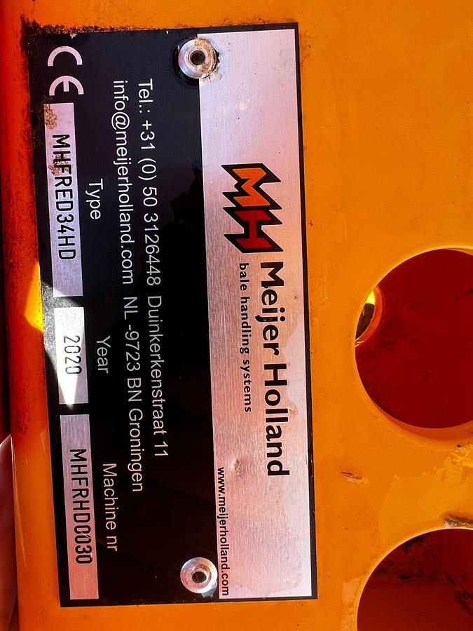 Gebraucht 2020 BIG Ballengabel mit Greifer [MHFRED34HD]