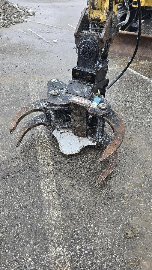 Gebraucht 2020 Yanmar SV60-A Bagger mit JAK 250 Fällgreifer