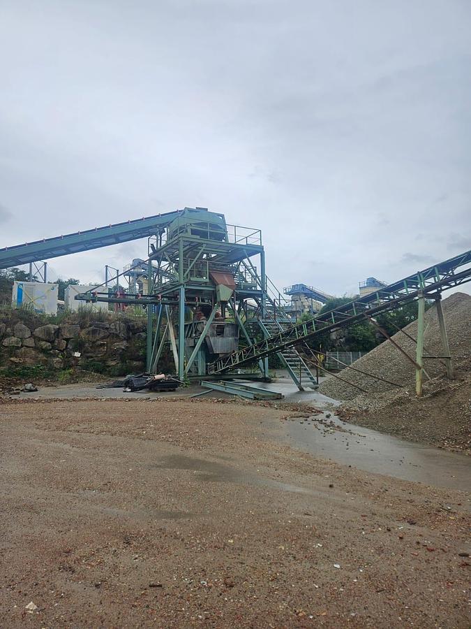 Gebraucht BIG Gesteins-& Schotterwaschanlage