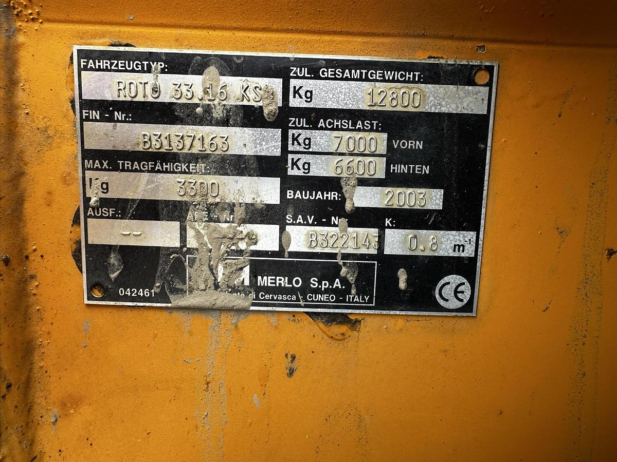 Gebraucht 2003 Merlo R 33.16 KS Teleskoplader