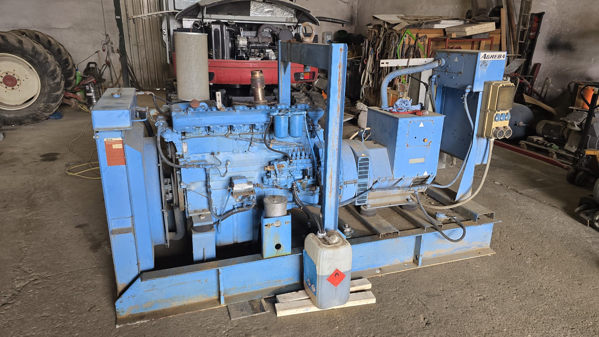 Gebraucht 1995 Agreba B0140DB kVA mit Mercedes Benz OM447A Motor