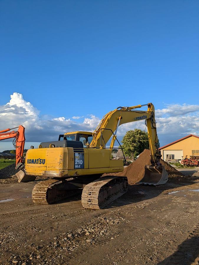 Gebraucht Komatsu PC210 NLC Hydraulikbagger