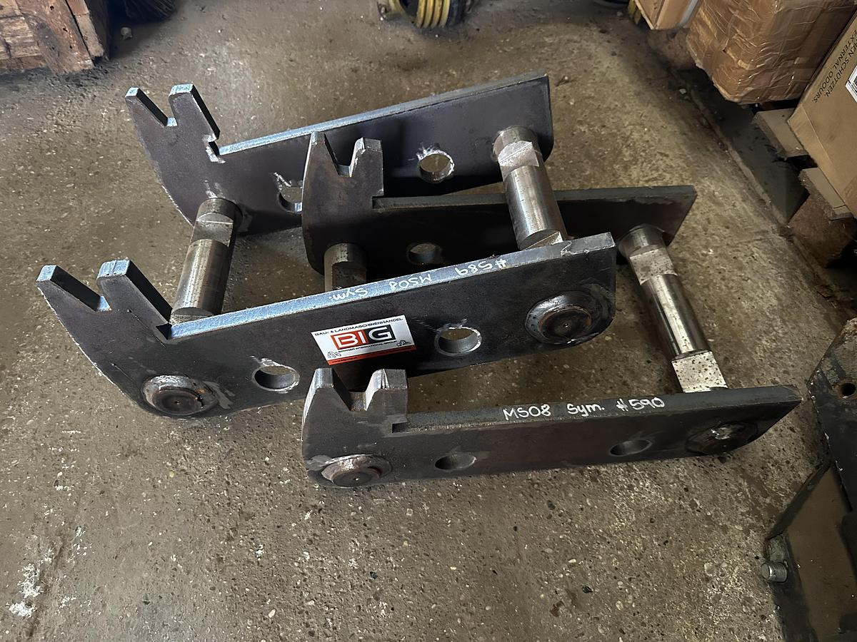 BIG Anbauplatte mit MS08 Symlock Aufnahme