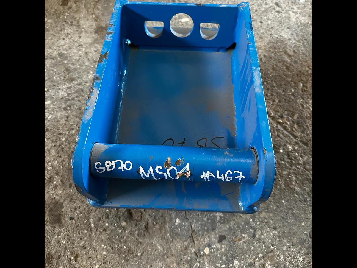 BIG Anschraubplatte mit MS01 Aufnahme