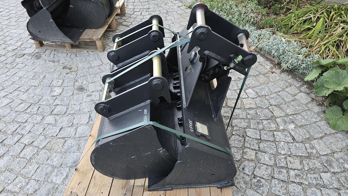 Gebraucht Löffelset Passend zu Lehnhoff SW01/MS01 mit Symlock Aufnahme