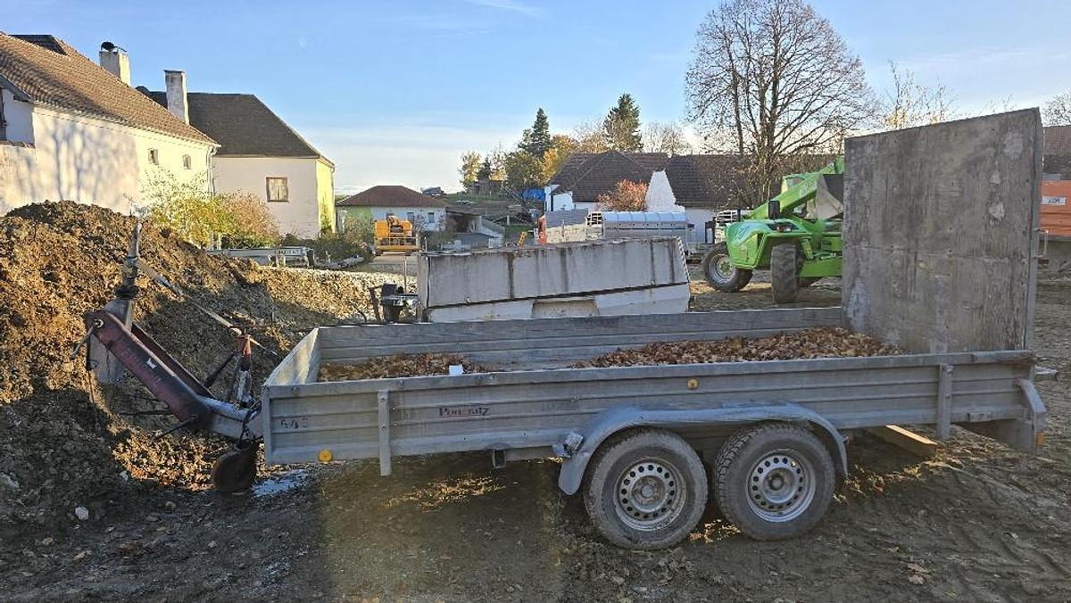 Gebraucht Pongratz WA420T Tandemtieflader