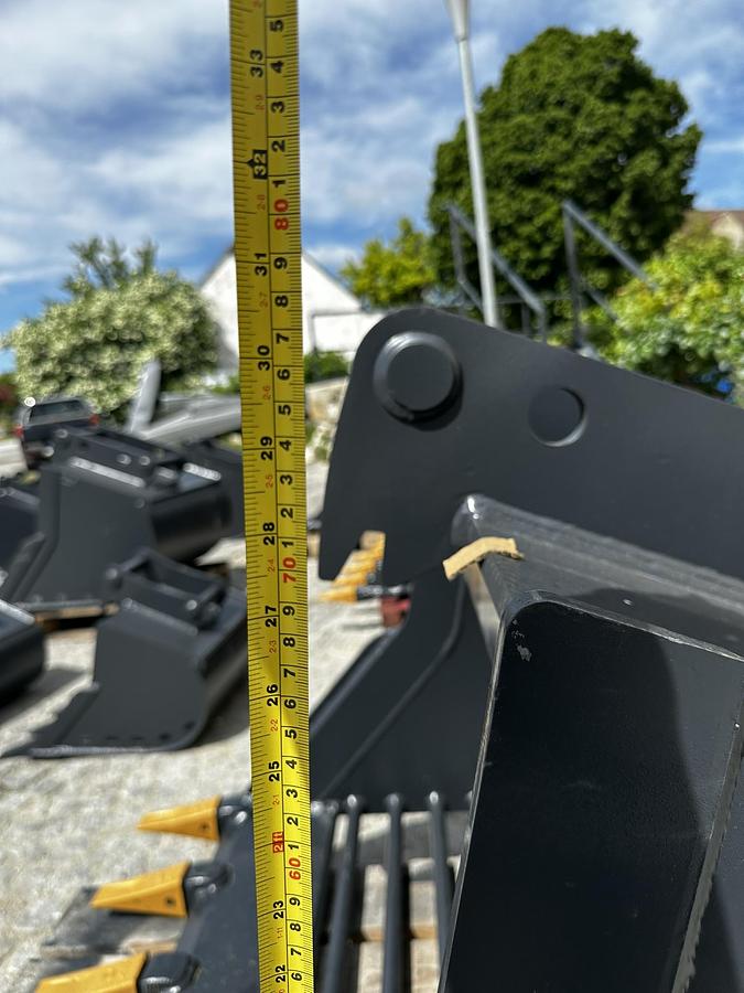 2025 BIG Sortierlöffel 100cm mit MS08 Symblock Aufnahme