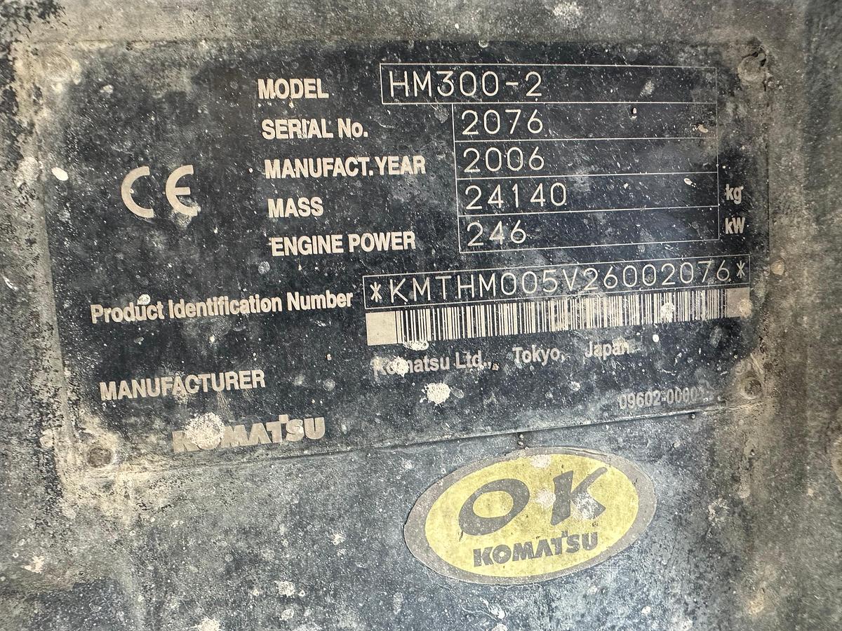 Gebraucht 2006 Komatsu HM300-2 Dumper