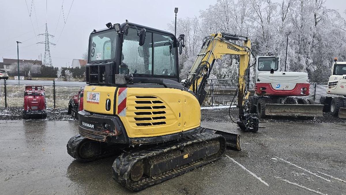 Gebraucht 2020 Yanmar SV60-A Bagger mit JAK 250 Fällgreifer