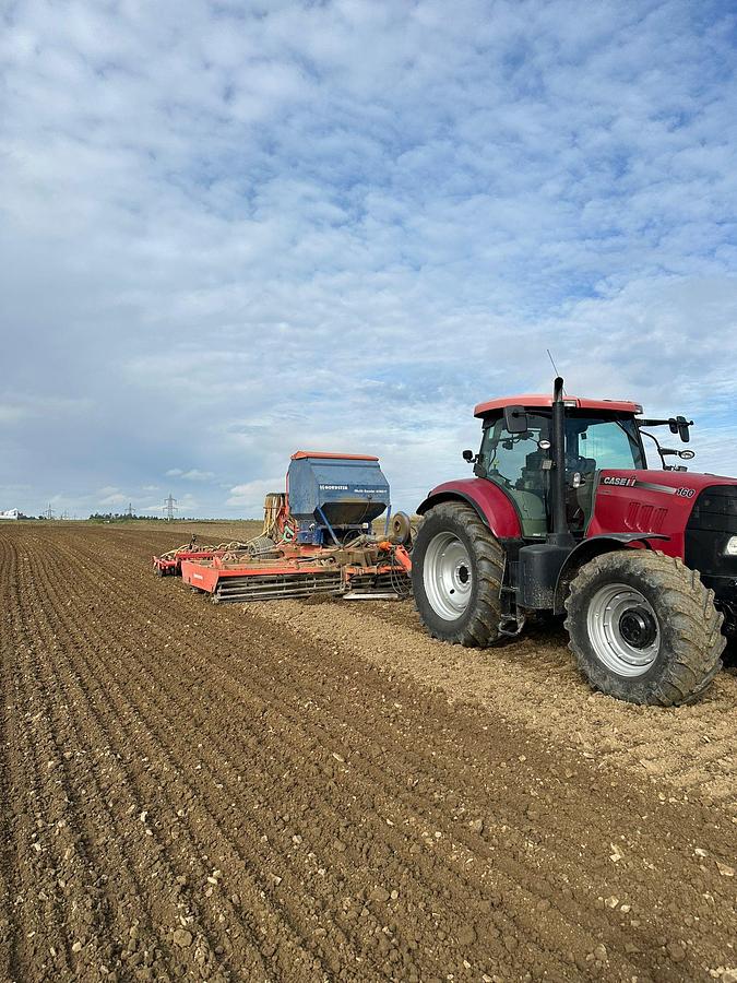 Gebraucht Gaspardo 6 m Sämaschine mit Howard-Nordsten Saatbeetkombination