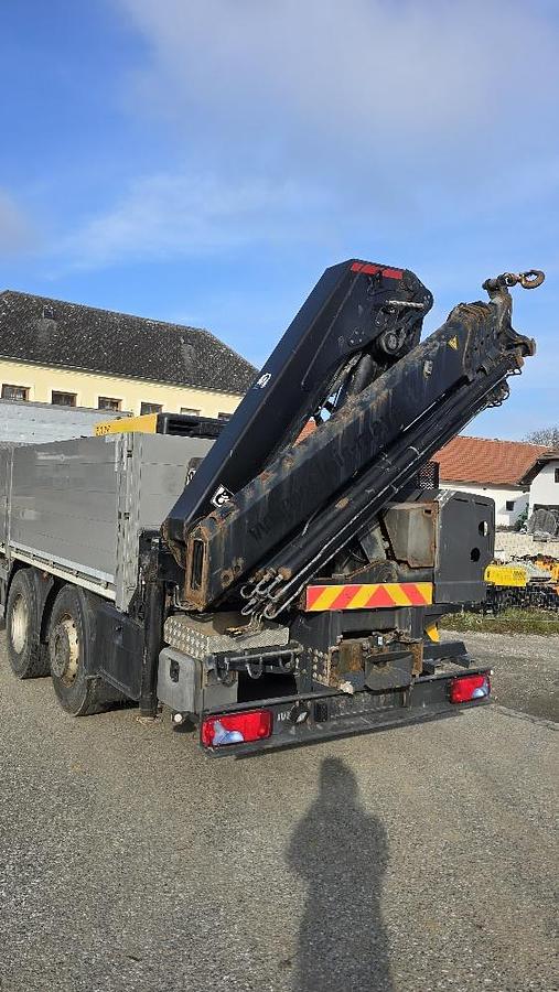 Gebraucht 2017 Iveco  Stralis 6x2 Baustoffpritsche mit Hiab 228-E5 Kran