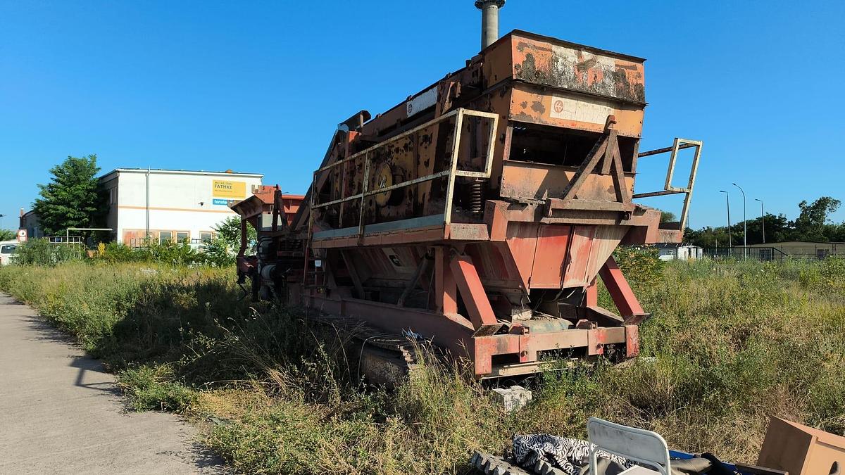 Gebraucht Gipo  S157 raupenmobile Siebanlage