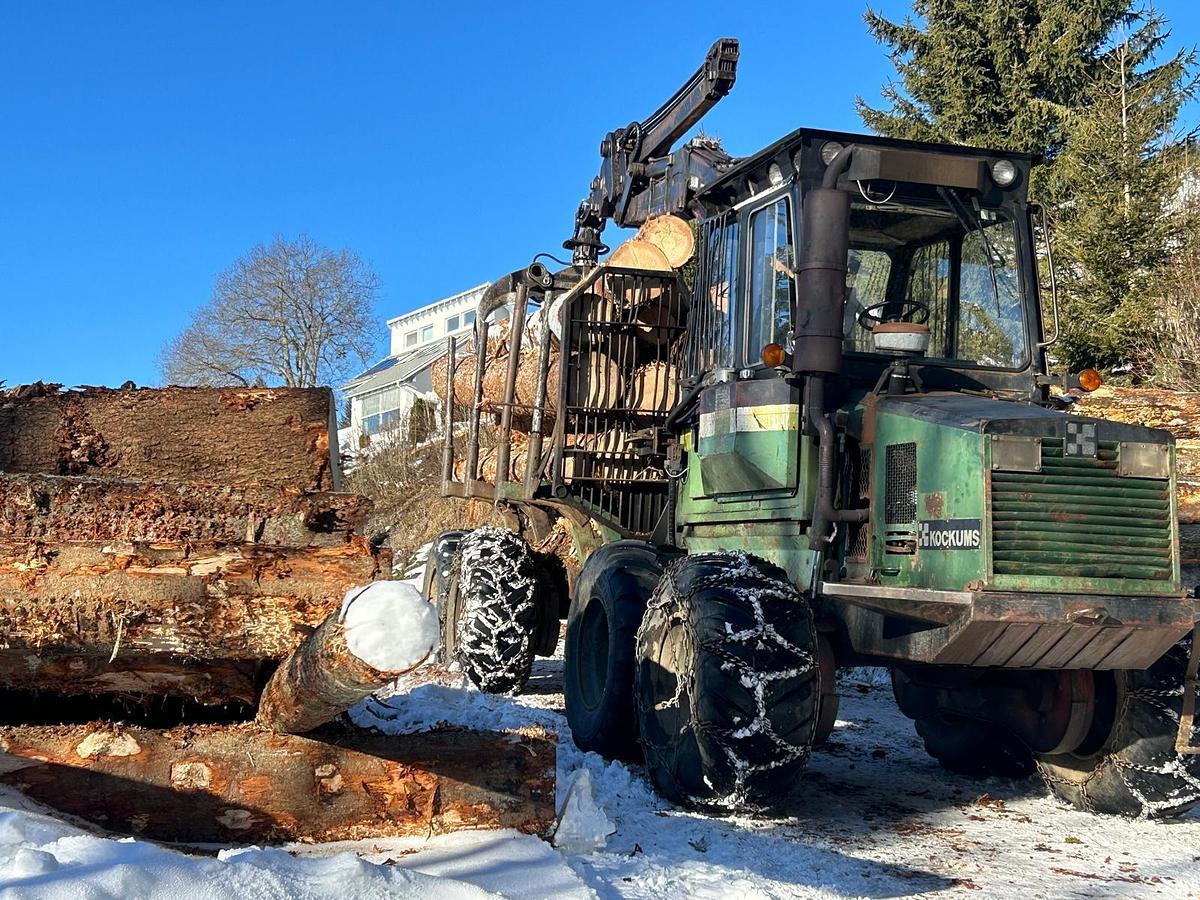 Gebraucht Kockums 83-35 T0646 Forst-Rückewagen