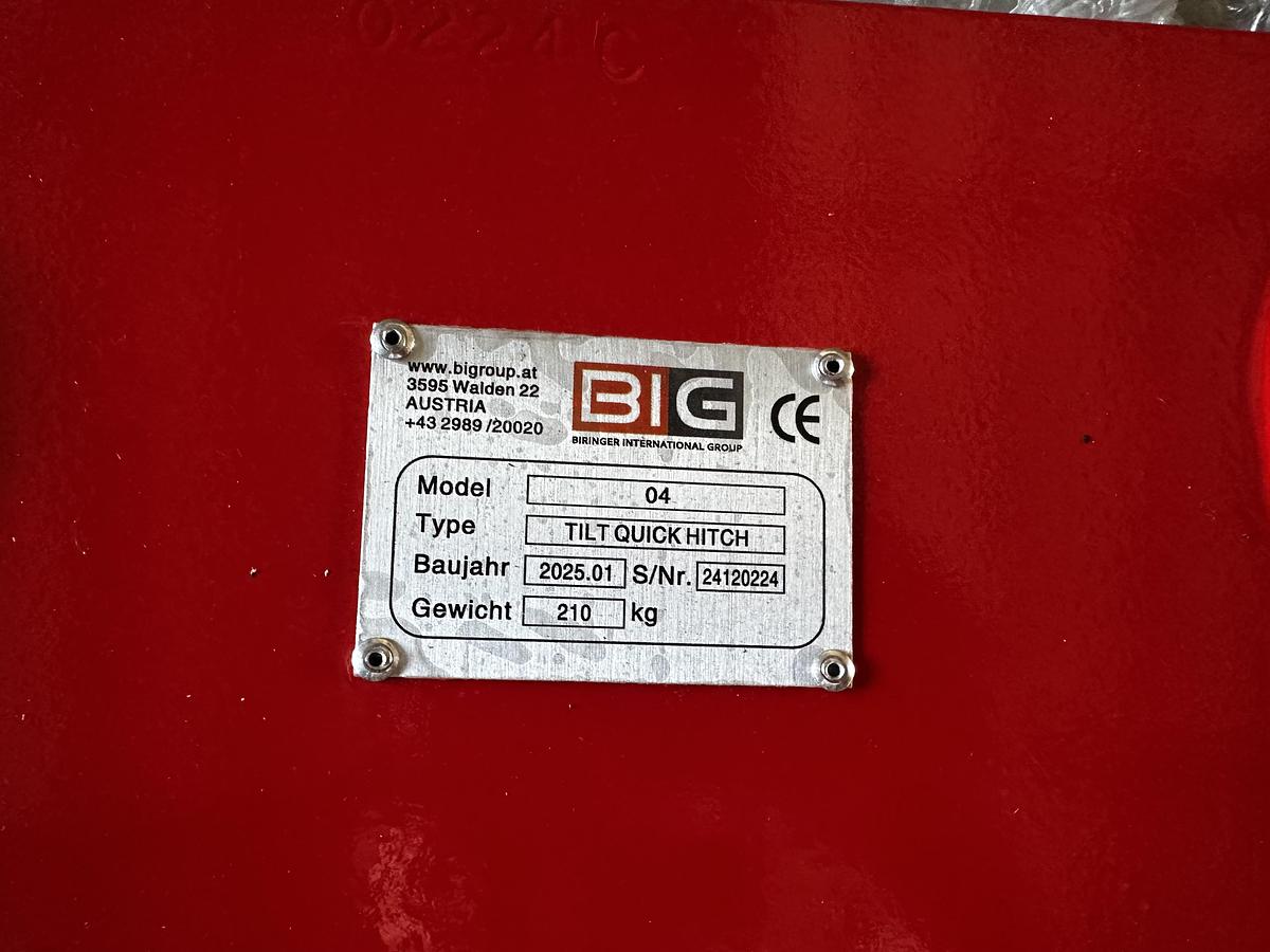 BIG Powertilt passend zu diversen Takeuchi Modellen