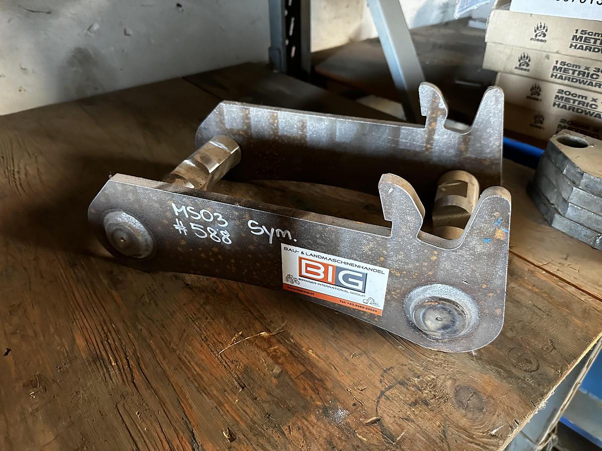 BIG Anbauplatte mit MS03 Symlock Aufnahme