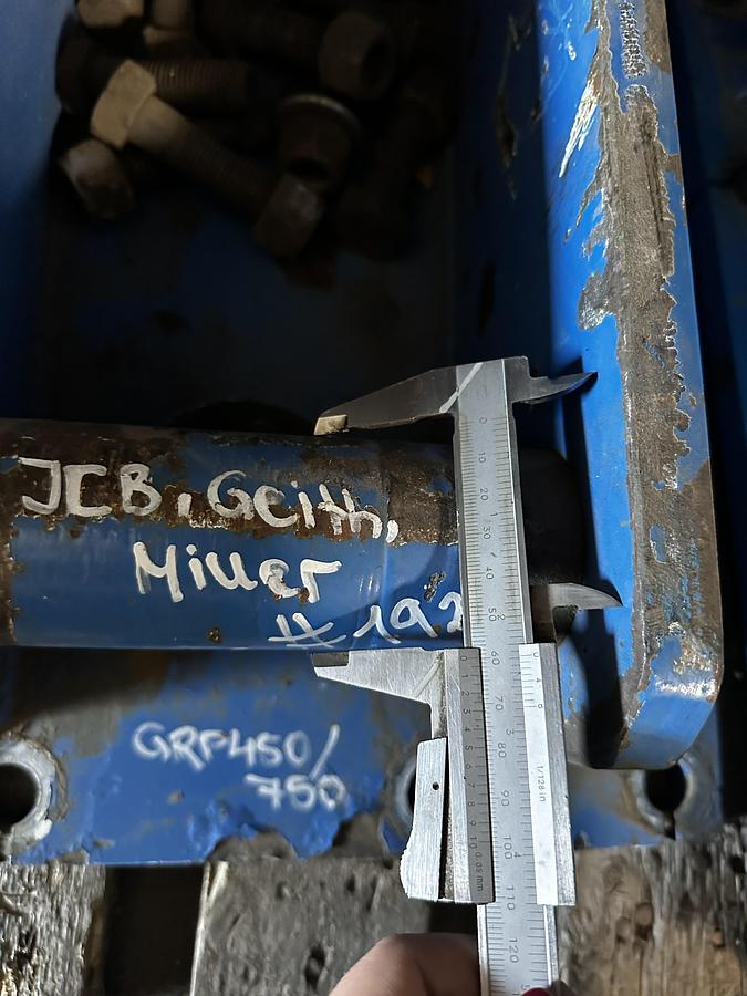 BIG Anschraubplatte mit JCB / Miller / Geith Aufnahme