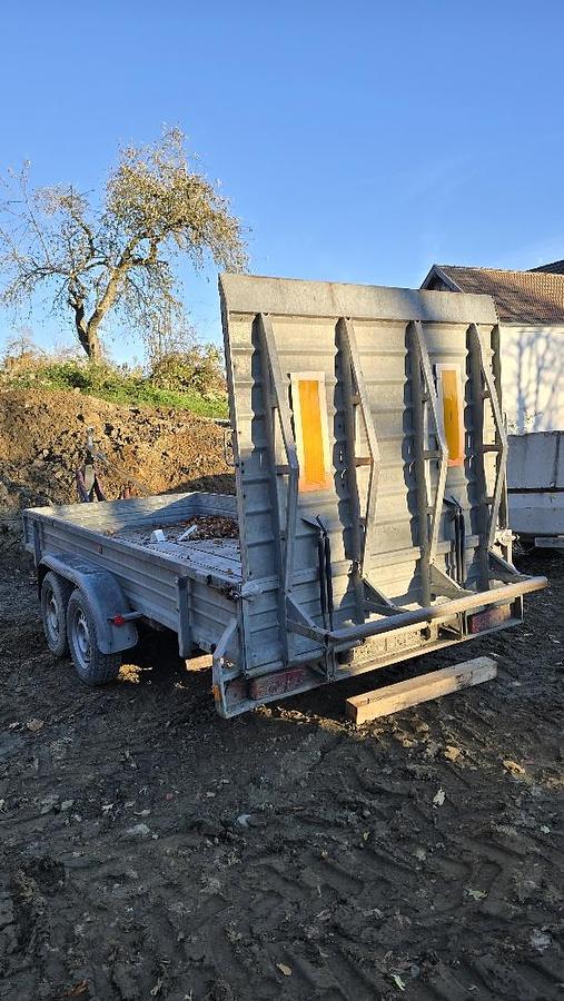 Gebraucht Pongratz WA420T Tandemtieflader