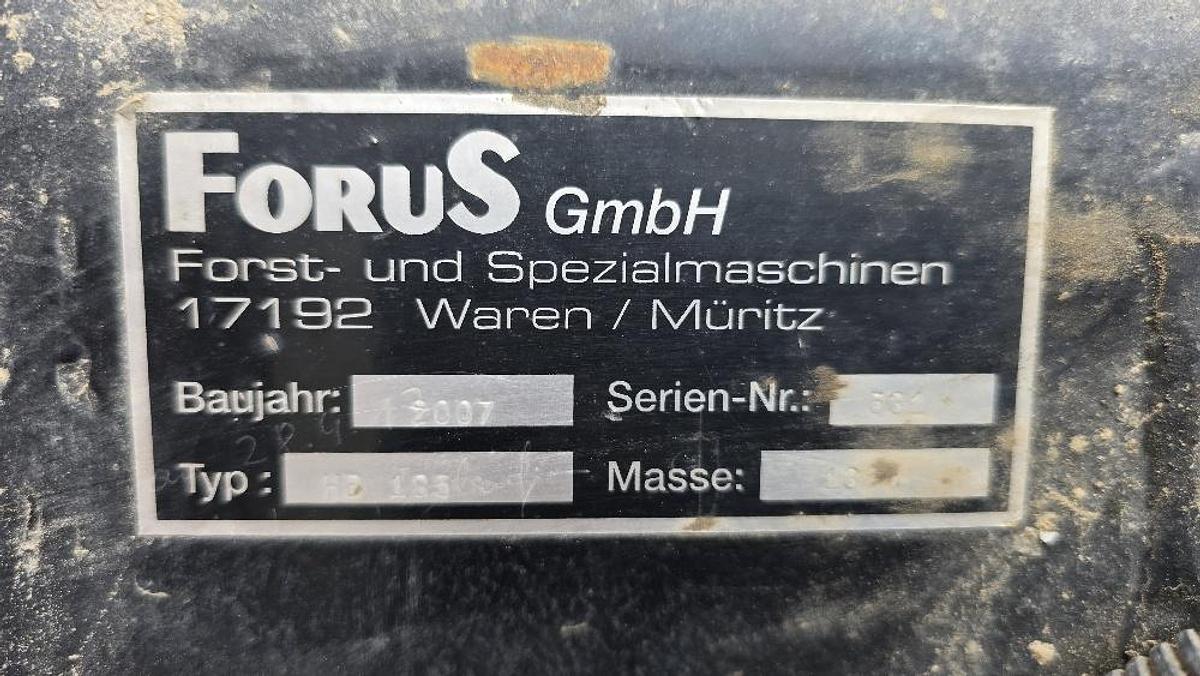 Gebraucht 2007 Forus HB 185 Schredder