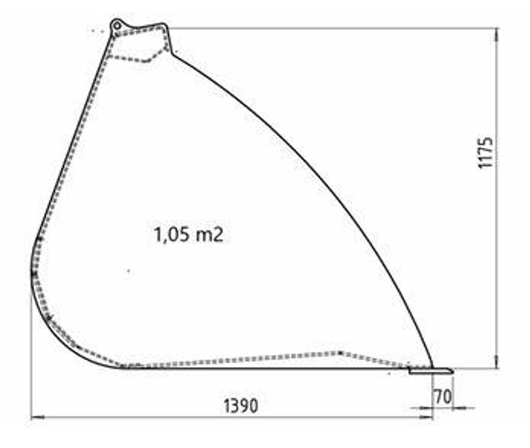 Gebraucht BIG Volumenschaufel SMX 250